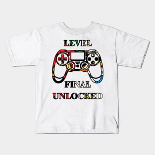 LEVEL FINAL UNLOCKED Kids T-Shirt